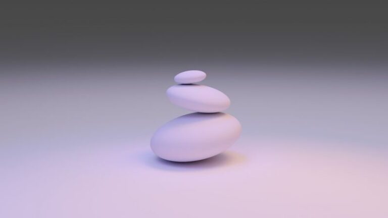 Mindset Creativity - white round stone on white surface