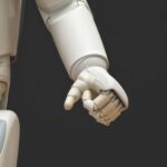 Empathy Intelligence - white robot